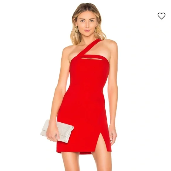 bcbgmaxazria asymmetric mini dress Puff Sleeve Mini Dress – BCBGMAXAZRIA main image 0
